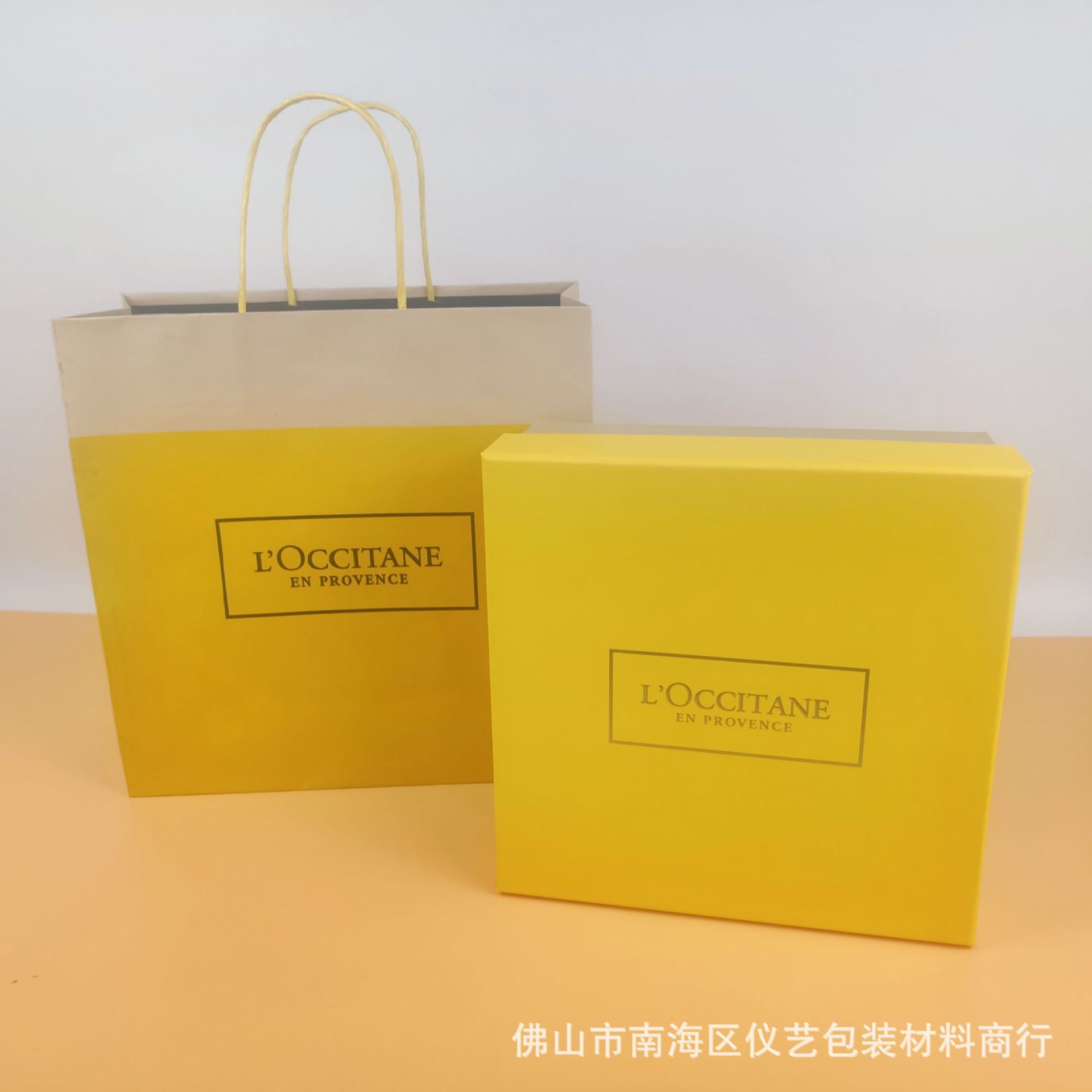 丹袋乳护手霜送礼提牛皮纸