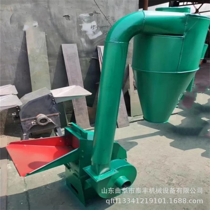 养殖鸡鸭鹅玉米饲料粉碎机秸秆黄豆秧粉糠饲料机海草海带粉碎机