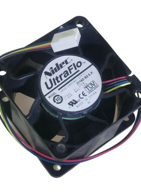 原装NIDEC V60E12BS1B5-07T11 6038 6CM 12V 1.60A大风量暴力风扇