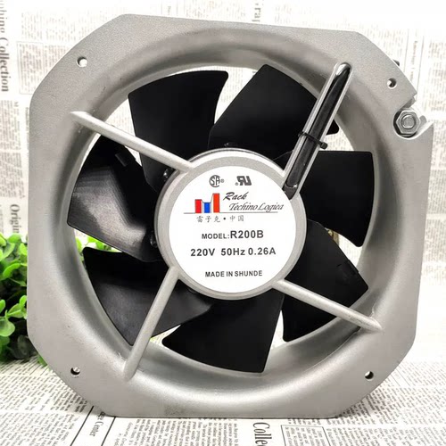 全新正品雷子克 R200B轴流风机230V 22580散热风扇RE292-230