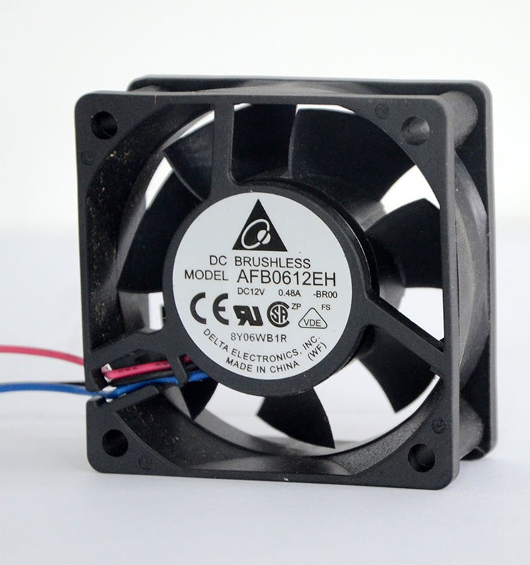 现货台达AFB0612EH 6厘米6CM 12V 0.48A 6025 双滚珠散热风扇 五金/工具 工业风扇 原图主图