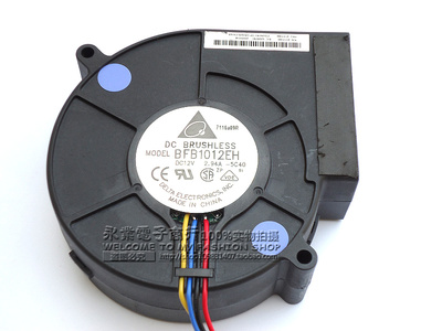 台达 BFB1012EH 9733 12V 2.94A 双滚珠大风量风扇离心涡轮鼓风机