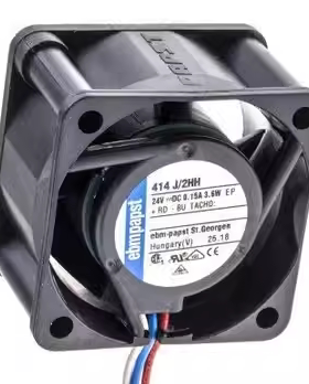 全新德国ebmpapst 414JHH/JH 414JR 414J/2HH 24V变频器风扇4025