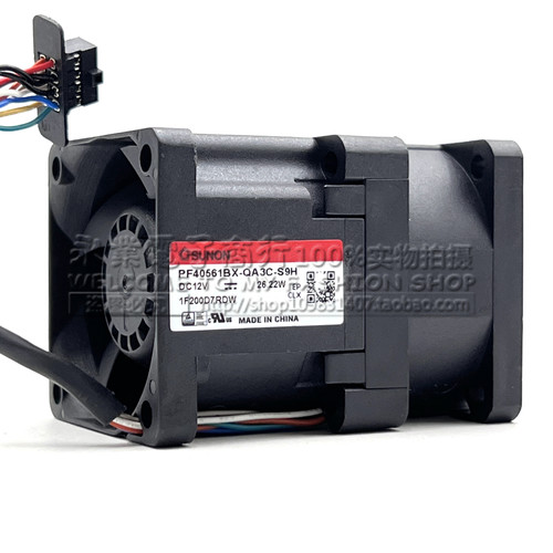 建准SUNON PF40561BX-QA3C-S9H 12V 26.22W高转速暴力服务器风扇