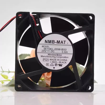 3615KL-05W-B50 24V 0.32A原装NMB-MAT ACS510/550 ABB变频器风扇