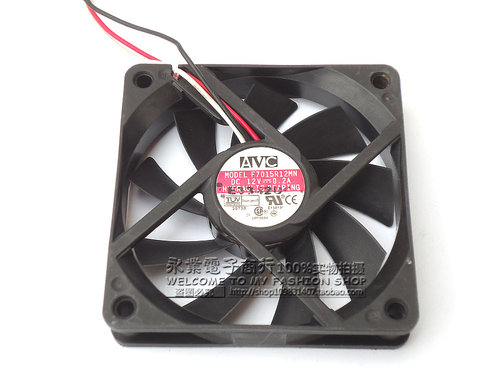 原装 AVC F7015R12MN 12V 0.2A 7CM 7015 70*70*15 3线 风扇