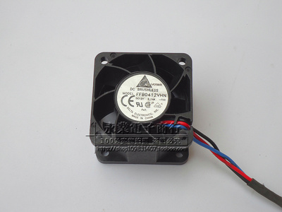 台达 DELTA FFB0412VHN 4028 12V 0.24A 4CM/厘米双滚珠散热风扇
