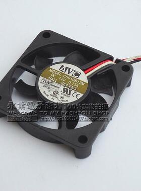 原装AVC奇宏 5cm 5010双滚珠机箱CPU风扇 12V 0.15A C5010B12M