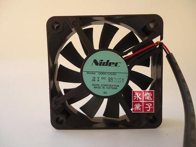 Nidec 6015 12V 0.06A 静音风扇 D06R-12SS2 CPU机箱散热风扇