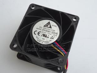 PFR0612DHE 6CM 12V 6038 高转速汽车增压暴力风扇 2.40A 台达