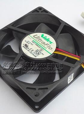 日本电产尼迪克 T92T12MUA7-57 9025 12V 0.25A 9CM PWM控速风扇