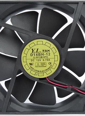 悦伦/耐福13525 13.5cm 机箱风扇大马达加强版D14BH-12 12V 0.70A