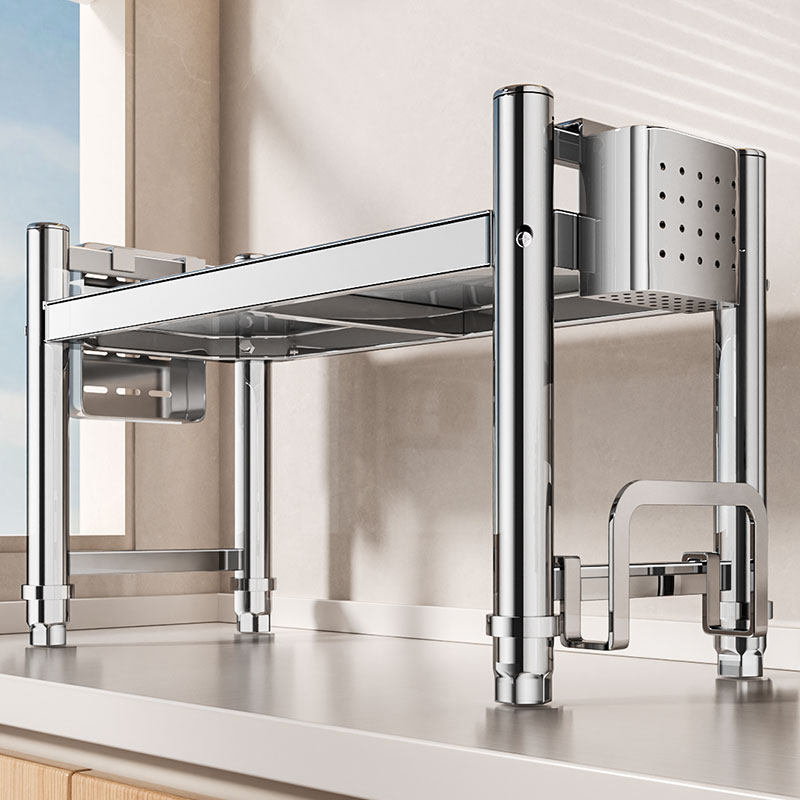 304不锈钢厨房微波炉置物架台面烤箱电饭锅收纳层架多功能置物架,厨房/烹饪用具,厨房置物架/置物柜/角架,淘宝优惠券,粉丝福利购,淘宝优惠卷