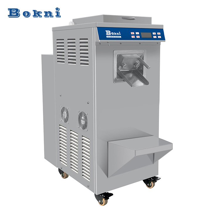 冰淇淋机博科尼商用雪糕机立式全自动圣代甜筒台式小型软冰激凌机