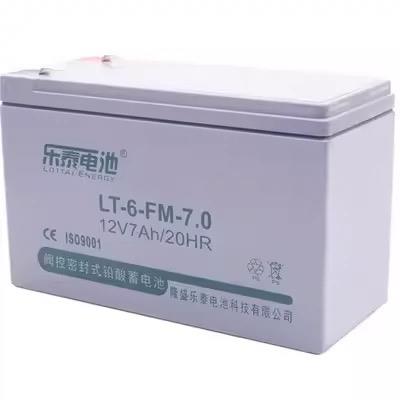 乐泰蓄电池LT6FM1.3-12V1.3AH2.2AH7AH4.5AH24AH38AH65AH直流电压