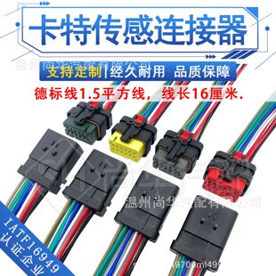 776437-1-2-3-4/776438-1234卡特挖掘机c9喷油嘴插头12孔工程机械