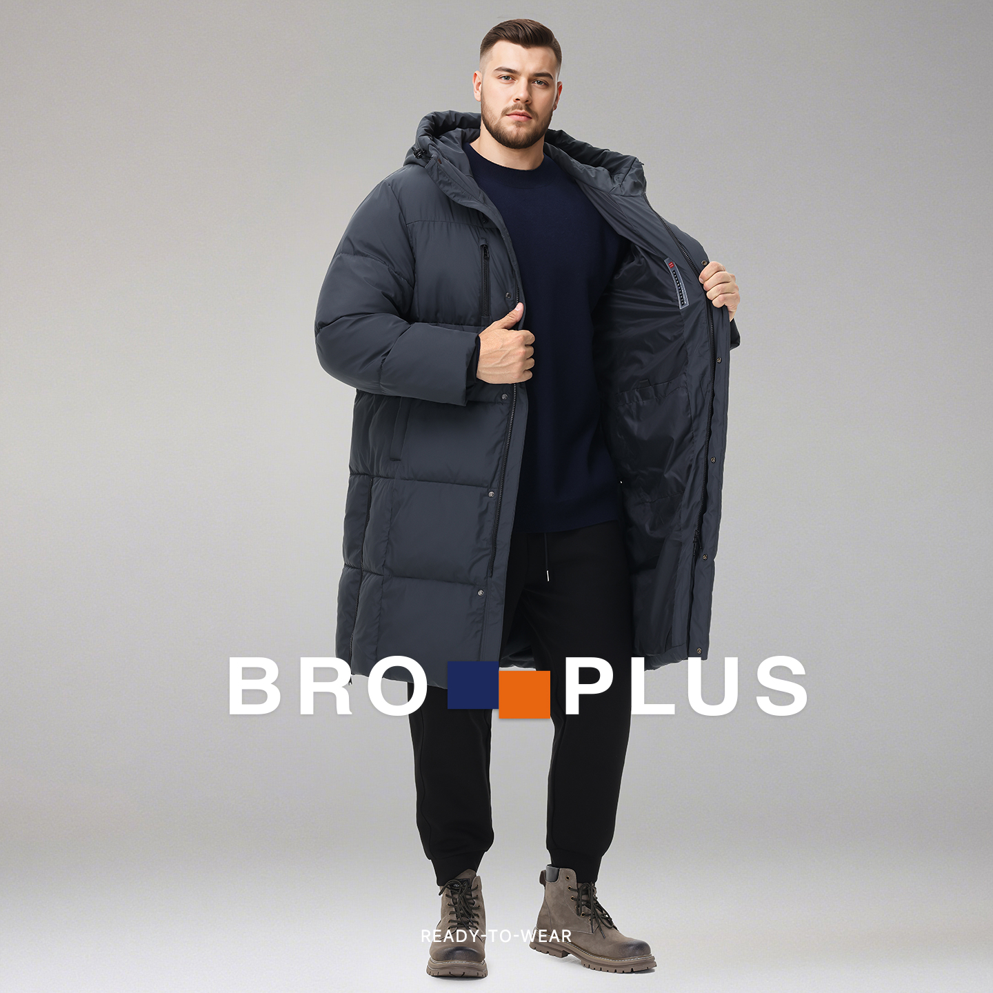 3M超厚极寒连帽棉服男大码男装胖哥哥长款高端保暖加肥加大外套冬