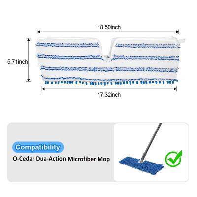 适配O-Cedar超细纤维拖把垫干湿两用拖布替换装蒸汽拖把头配件