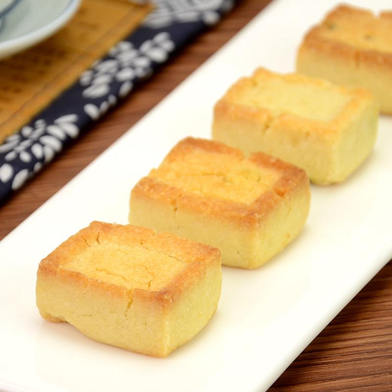 速发现货上海零食特产城隍庙小吃糕点 味佳林蟹黄饼礼盒200g/盒