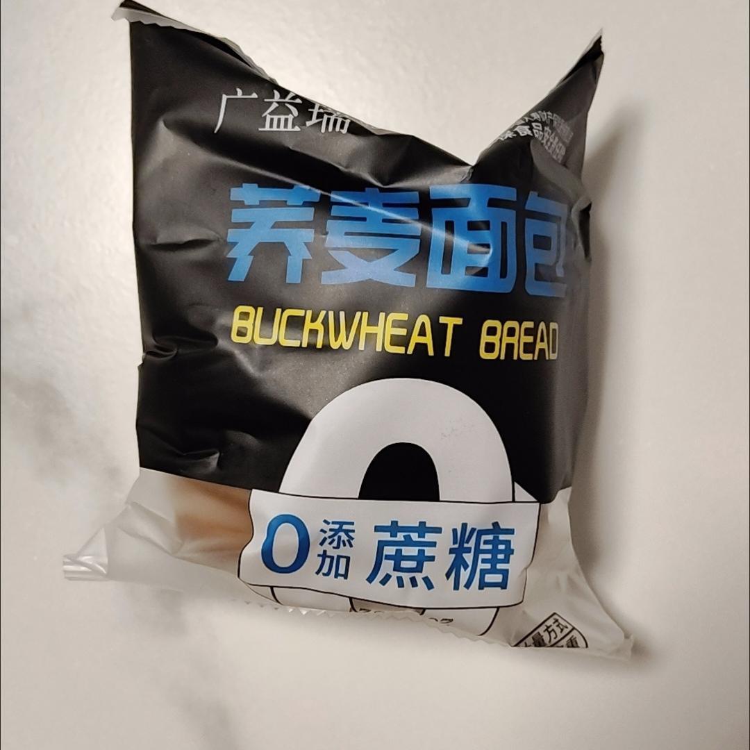 速发现货广益瑞0蔗糖手撕软面包荞麦面包黑麦全麦面包杂粮老年零