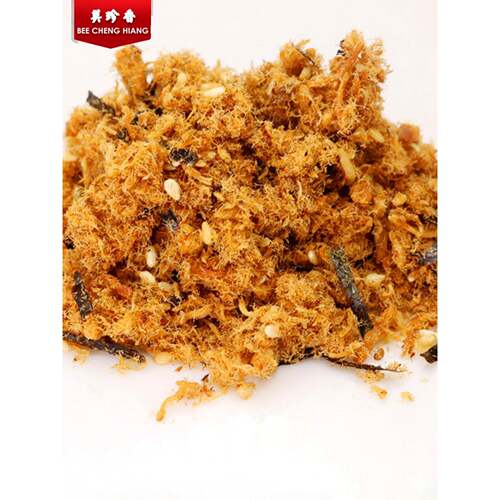 速发现货即食猪肉零食美珍香海苔芝麻香酥猪肉松215g+猪肉丝215g