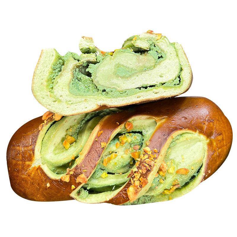 速发现货碱水面包开心果奶酥碱水棒零食即食早餐代餐健身手作全麦