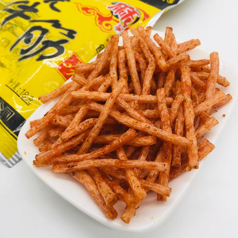 速发现货新东光干 干烧牛筋辣条8090校园怀旧素食小面 面筋口水鸡