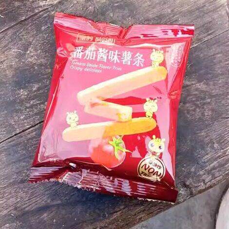 速发现货多口味薯条18g*15包一整箱小零食番茄蛋黄海苔味休闲食品