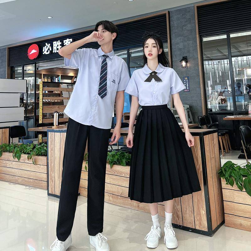 速发现货毕业班服学院风合唱团演出服朗诵比赛初中高中学生运动会