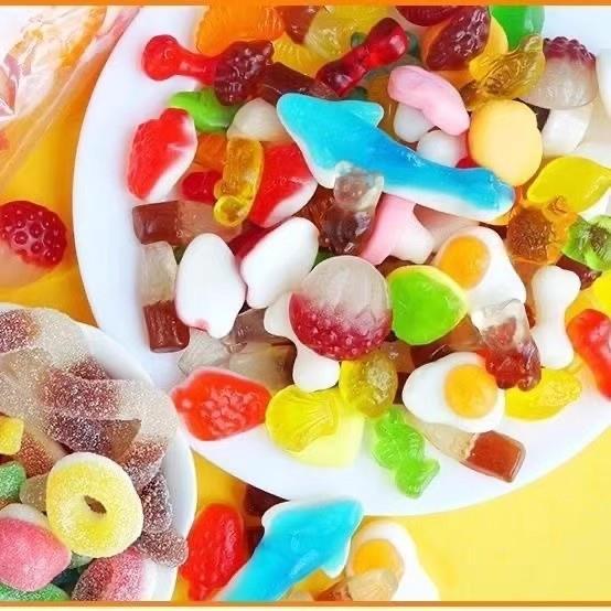 速发现货糖果混合装【今日特价】糖果涂油水果QQ软糖散装橡皮糖混