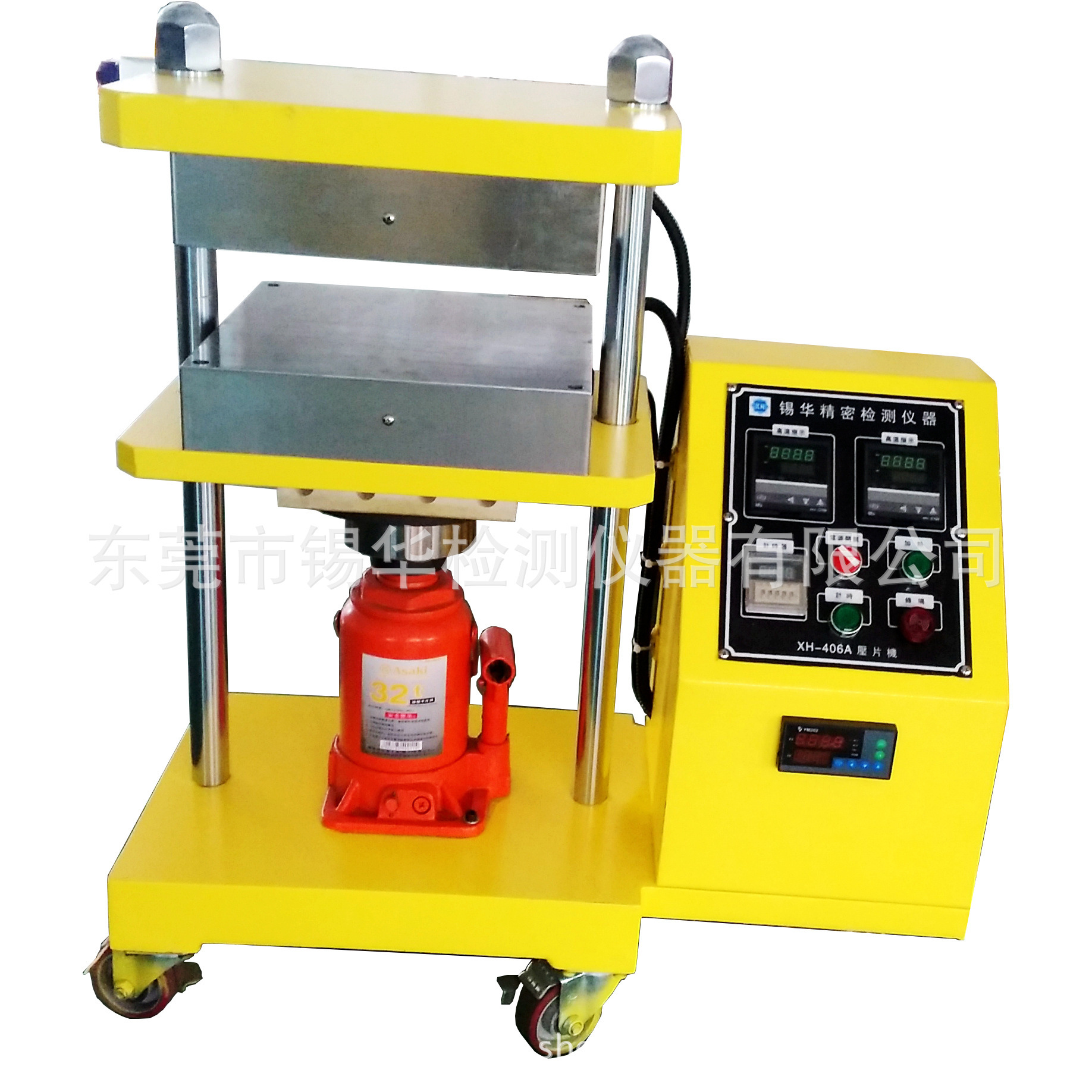 台湾技术 塑料颗粒手动压片机 橡胶压制成型机 實驗室平板硫化机