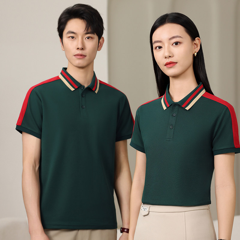 polo衫定制logo印字新款