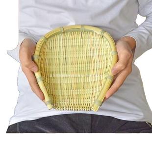 手工簸箕竹筲箕小畚箕农家淘米篮晾晒沥水竹篮竹篓竹筐竹箩筐
