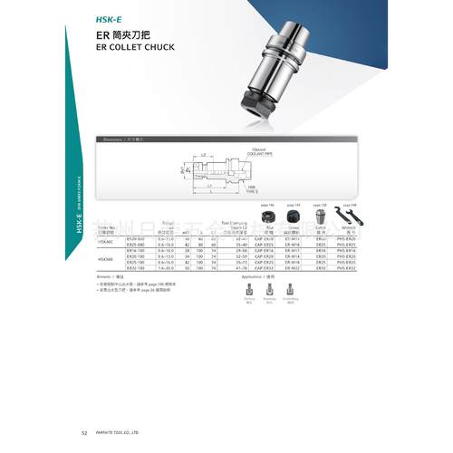 --筒夹刀柄，何障，规格价格拍前询