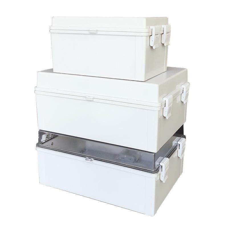 横开门ABS塑料搭扣防水接线盒户外合页电源箱密封分布线插座箱,五金/工具,接线盒,淘宝优惠券,粉丝福利购,淘宝优惠卷