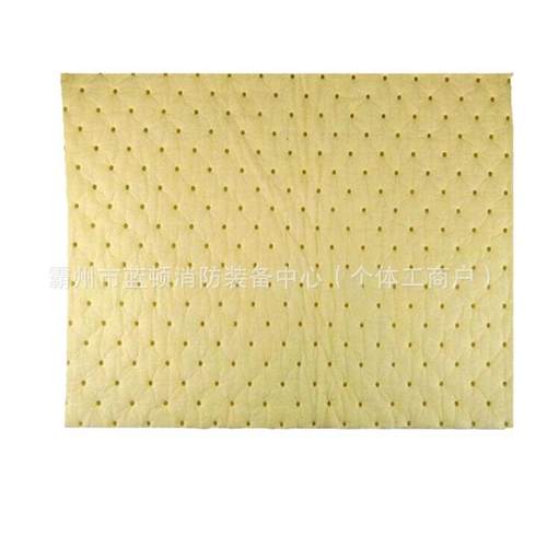 化学品吸附吸液棉片危化品工业吸油棉片棉化学品泄漏耐腐垫