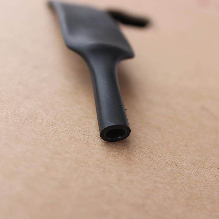 四倍热缩管黑色带胶直径热缩套管双壁热缩管防水密封