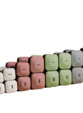 哑铃WeGym浸塑套装专业塑形哑铃锻炼同款燃脂健身力量老友记训练