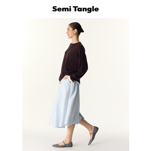 Semi 」26春夏女士防泼水防脏污A型运动廓形半身裙 Tangle「新品