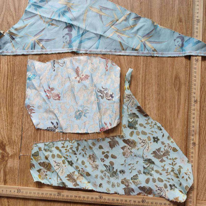 ⭐真丝宋锦刀口香云纱布头丝绸异色萝布头手工丝绸香云纱大块,纺织面料/辅料/配套,丝绸布料,淘宝优惠券,粉丝福利购,淘宝优惠卷