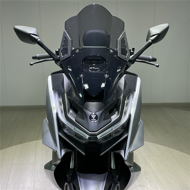 优选适合2023款无极SR250GT加高盾牌55.5CM前挡风后视镜前移送堵