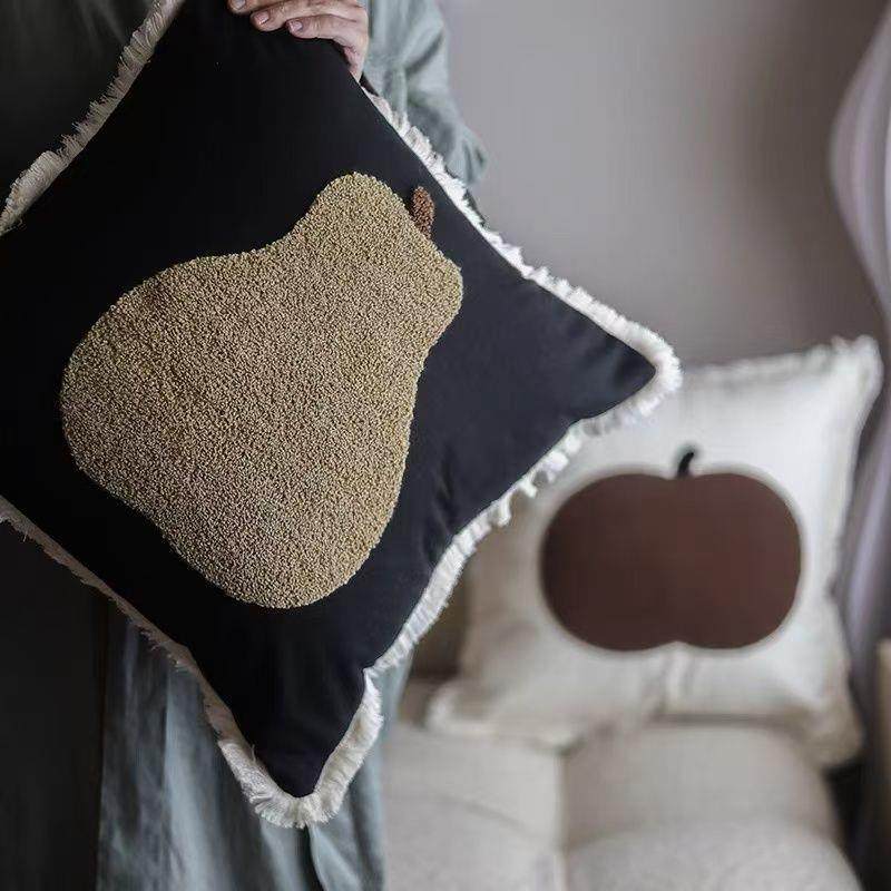 新款小美满夜间动物园猫咪重工毛巾绣腰枕方枕抱枕靠包沙发,居家布艺,抱枕被,淘宝优惠券,粉丝福利购,淘宝优惠卷