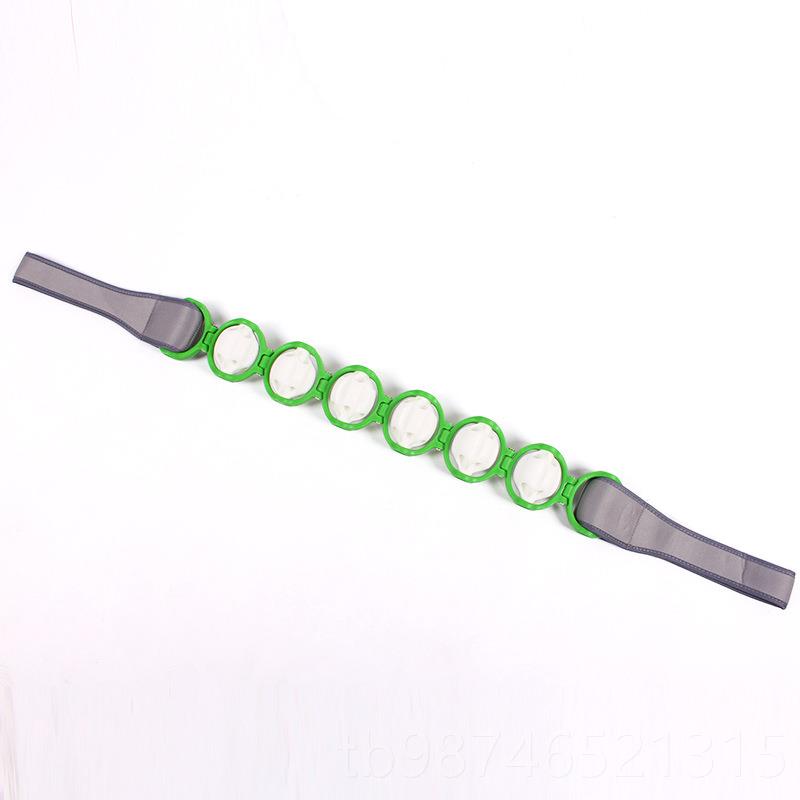 正品背条按摩器多功经能疏通络椎腰部滚轮手拉动颈拉背器去富贵包