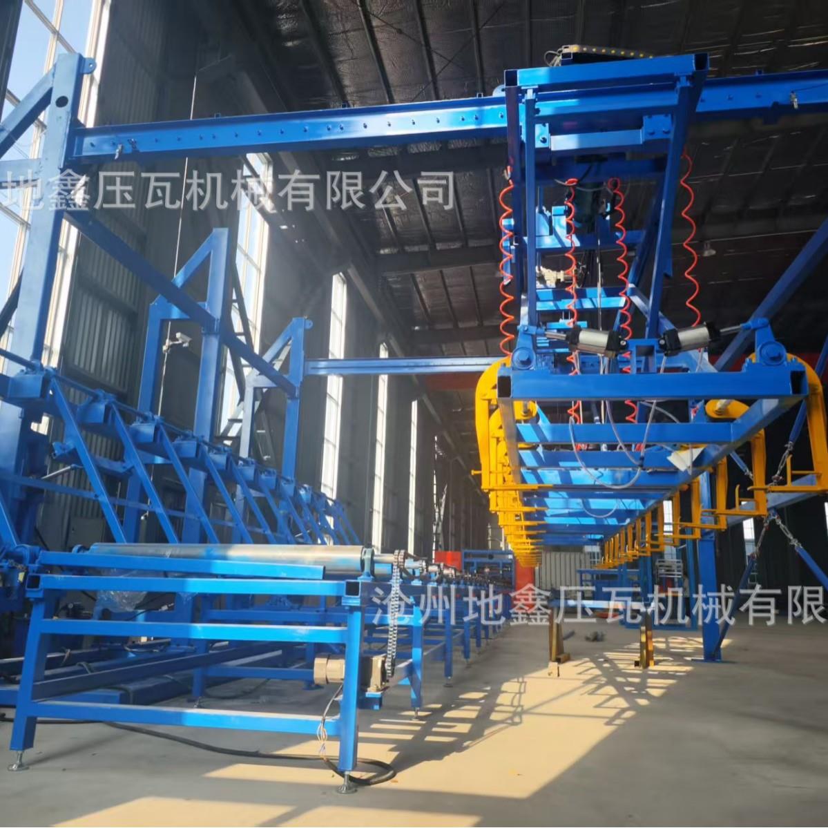全自动陶瓷板码垛机设备压瓦机 沧州地鑫压瓦机 冷弯成型机
