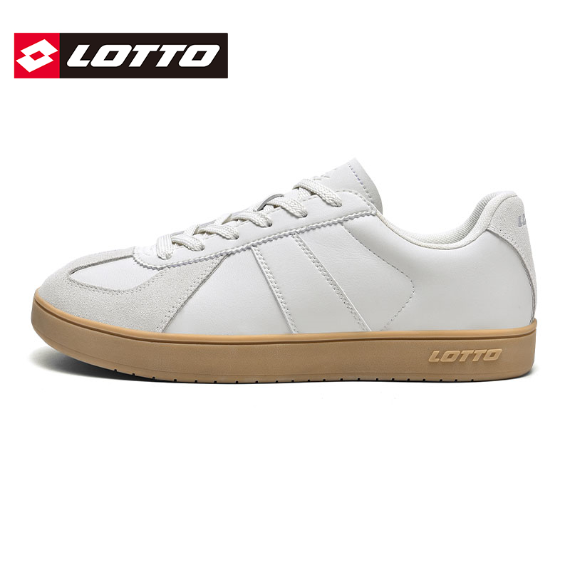 Lotto/乐途女复古德训鞋休闲板鞋