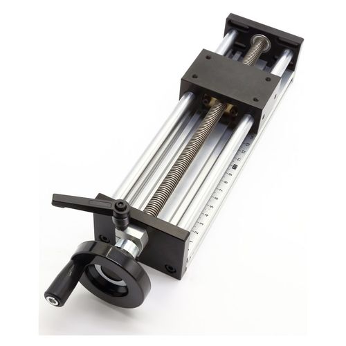 优选ETH1204手动直线滑台模组手轮精密带刻度锁紧滚珠丝杠导轨手