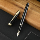 高档练字硬笔墨囊礼盒送礼刻字定制 女士精致复古男士 HERO 英雄牌1502钢笔官方可替换2.6口径墨囊女生款