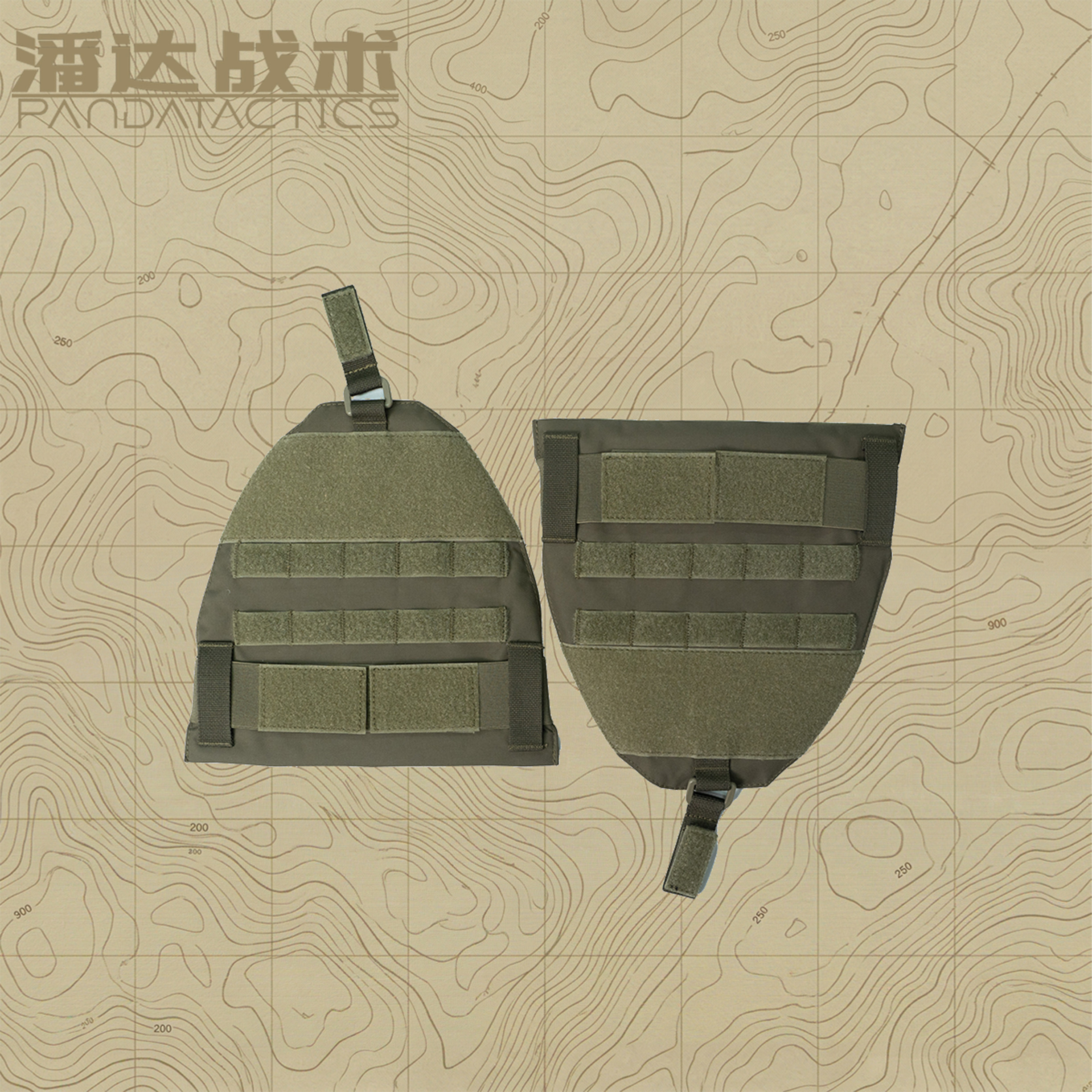 【潘达战术】PD-212背心护颈护喉护肩全防护套件公版适配拓展套件