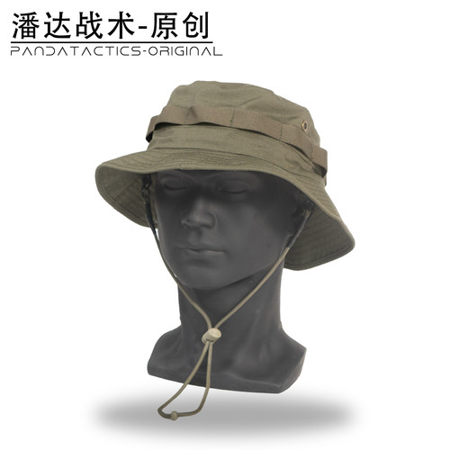 短檐奔尼帽战术圆边帽渔夫帽