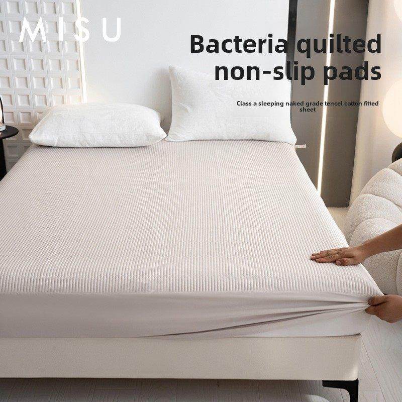 7A抗菌天丝棉加厚绗缝床单床单套冬季防滑床垫保护器床单套床垫套,床上用品,床笠,淘宝优惠券,粉丝福利购,淘宝优惠卷